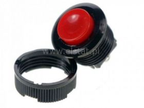 Przeł.stabilny ON-OFF okrągły 1A 250V do obudowy