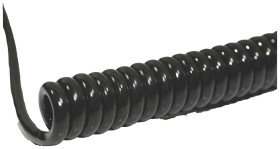 Przewód spiralny BKL Electronic 1506201, 6 x, od 800 mm do 3200 mm, 1 szt.