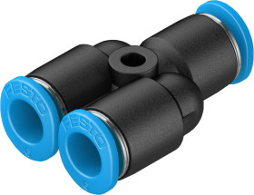 Złączka pneumatyczna Wciskane 6 mm Wciskane 6 mm Festo Adapter rozgałęźny do rur