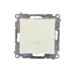 Łącznik pojedynczy podświetlany kremowy DW1L.01/41 Kontakt Simon54