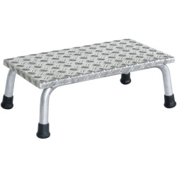 MUNK 50031 Aluminium Stairs, 2.2m Max Height, Non-Slip, 2.5kg