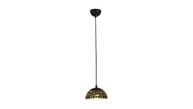 Lampa Wisząca Lisa Black 1Xe27 18Cm Ml6135 Milagro