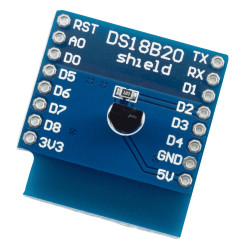 Moduł z czujnikiem DS18B20 do Wemos D1 Mini