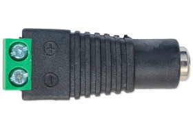 Female DC Connector With Terminal