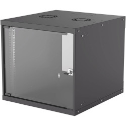 Intellinet 714808 Basic Line 9U 19in wall cabinet Black 540x487x560mm