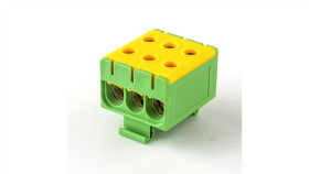 Listwa Zaciskowa Lzt W Korpusie Żółto-Zielona Cu:2,5-50Mm2, Al:6-50Mm2...