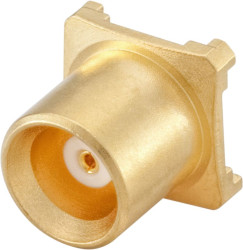 Złącze RF Montaż na panelu Żeński typ złącza Złącze SMA Lutowane