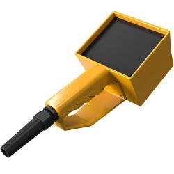 Obudowa ręczna 85 x 85 x 191mm IP65 Poliamid Żółty