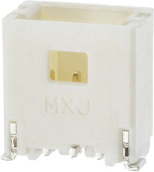 Molex Listwa kołkowa, męska, do wbudowania, standardowa Ilość pinów 4 Wymiary siatki: 1 mm 5044490407 1 szt.