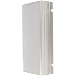 Hammond 1455JF1601 Extruded Enclosure Side Mounting 160X78X27 Clear Anodise