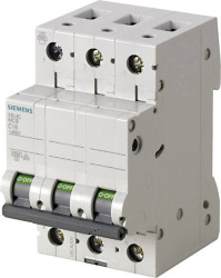 Wyłącznik automatyczny Siemens 5SL6306-7 5SL63067, 3 styki, 400 V, 6 A
