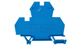 Złączka Szynowa 2-Piętrowa 4Mm2 Niebieska Euro 43550Bl /50Szt./