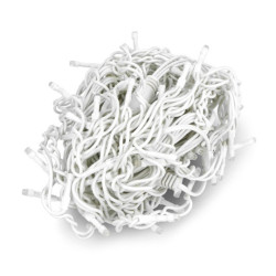 Lampki choinkowe LED sople - białe zimne - 96szt.