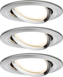 Lampa do zabudowy Paulmann Nova 93447 Zestaw 3-elementowy 18 W 470 lm