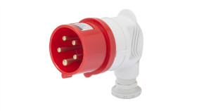 Wtyczka Odbiornikowa 5P 16A 400V Czerwona Ip44 90 6H Iec 309 Hp Gw60090...