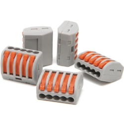 Szybkozłączka 5-tor drut/linka 10szt. zacisk złączka elektryczna