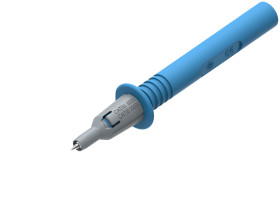Próbnik, typ końcówki: Wąski, rozmiar: 4mm, 1kV, 36A, Niebieski