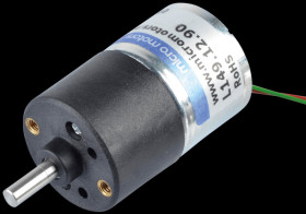 L149.12.90 Geared motor 27 mm, 90:1, 12 V DC