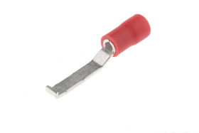 Konektor płaski, Czerwony 16AWG 1.5mm² 22AWG 0.5mm², RS PRO Bez osłony