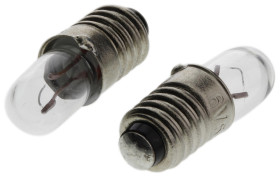 Oświetlenie wskaźnika 6 V E5 bezbarwna RS PRO rozmiar T1 1/2