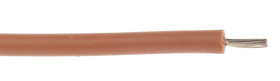 Przewód montażowy 0.25 mm² Brązowy Lapp Silikon 24 AWG 300 V dł. 100m 14/0,15 mm +180°C