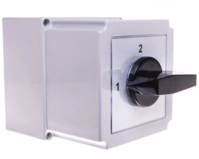 Łącznik krzywkowy 1-2 3P 63A w obudowie 4G63-56-PK