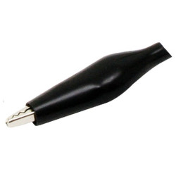 Krokodylek mały w izolacji 28mm czarny 96-701