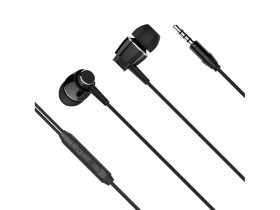 Słuchawki douszne z mikrofonem KMPB1-B czarne Kruger&amp;Matz