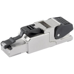 Teleg&#xE4;rtner 100023037 RJ45 plug Cat.6A field attachable compact design