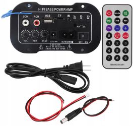 Wzmacniacz audio bluetooth 50W karaoke