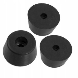 10szt. NÓŻKA GUMOWA OKRĄGŁA 13MM H=7MM