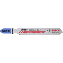 Bosch 2608900561 EXPERT Stainless Steel Jigsaw Blade 3-piece Carbide Tech