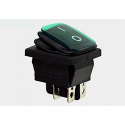 PRZEŁ.<103> IP65 ZIELONY 12V