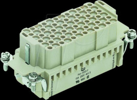 09 16 072 3101 Inserts 72-pole, size 16 B, straight