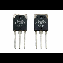 Tranzystor 2SA1492 + 2SC3856 (para komplementarna)
