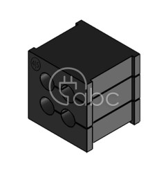 Moduł uszczelniający KT multi, mały, KT 4/5, z otworami 4x5-5 mm, 39910