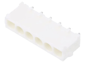 Prostokątne złącza zasilania, wtyczka, przewód do płyty, 6 pozycji 641831-1