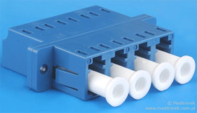 Adapter światłowodowy LC/UPC SM Quad jednomodowy
