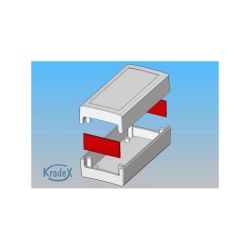 Obudowa Z-99JF jasna z filtrem Wys.51,54mm-Szer.60,66mm-Dł.120,76mm