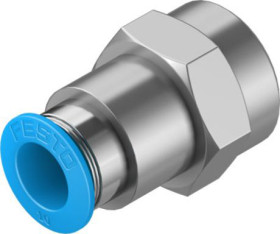 Złączka pneumatyczna G 3/8 żeńskie Wciskane 10 mm Festo Adapter gwintowany prosty