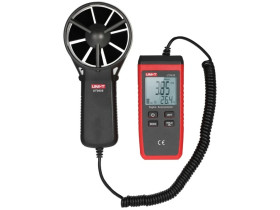 Termoanemometr pomiar temperatury i szybkości wiatru 0,4-30 m/s -10oC-50oC UT-363S