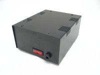 T23 Obudowa metalowa T-23 wymiary: 120 x 65 x 140 mm - czarna - wentylacja