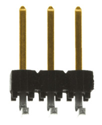 Złącze szpilkowe 3-pinowe TSW raster: 2.54 mm Kąt prosty 1-rzędowe Samtec Otwór przelotowy 450 V Bez osłony