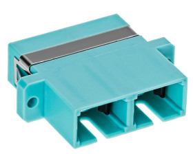 Adapter światłowodowy MM OM3 - SC duplex