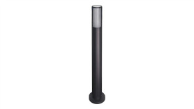 Lampa Ogrodowa Słupek Vertical Black 1Xgu10 Ip44 Ml0301 Milagro