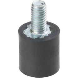 PB Fastener 122005 Threaded Buffer Outer Thread M6 25 x 25mm - Black