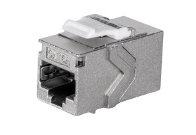 Panel krosowniczy, TC, Cat5e, Cat6, Cat6a, 1 portów, RJ45, 22mm