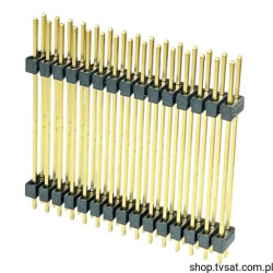 DW-15-20-G-D-630 2x15 Pin Stack Connector THT SAMTEC