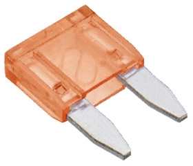 Bezpiecznik samochodowy, 5A kolor Żółtobrązowy, RS PRO 32V dc