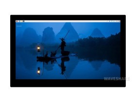 Waveshare 13.3inch High Resolution DSI Capacitive Touch Display, 1920 × 1080, IPS, Toughened Glass Panel, DSI Interface, 10-Poin